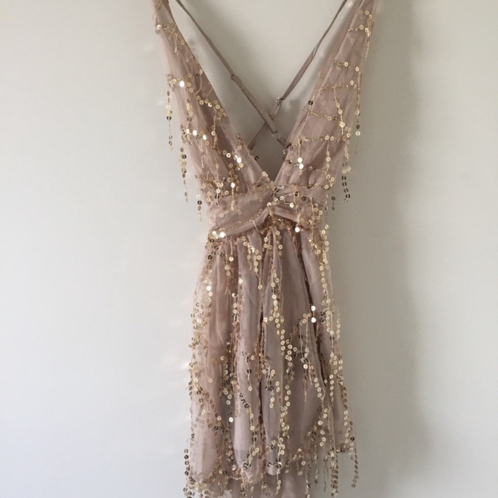 Strappy Evening Dress - Picture 3 of 7